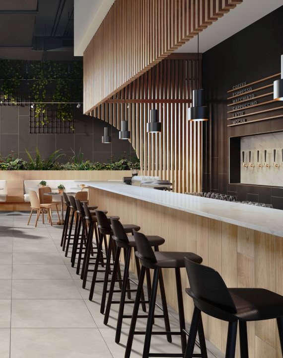 installed hardwood flooring in home