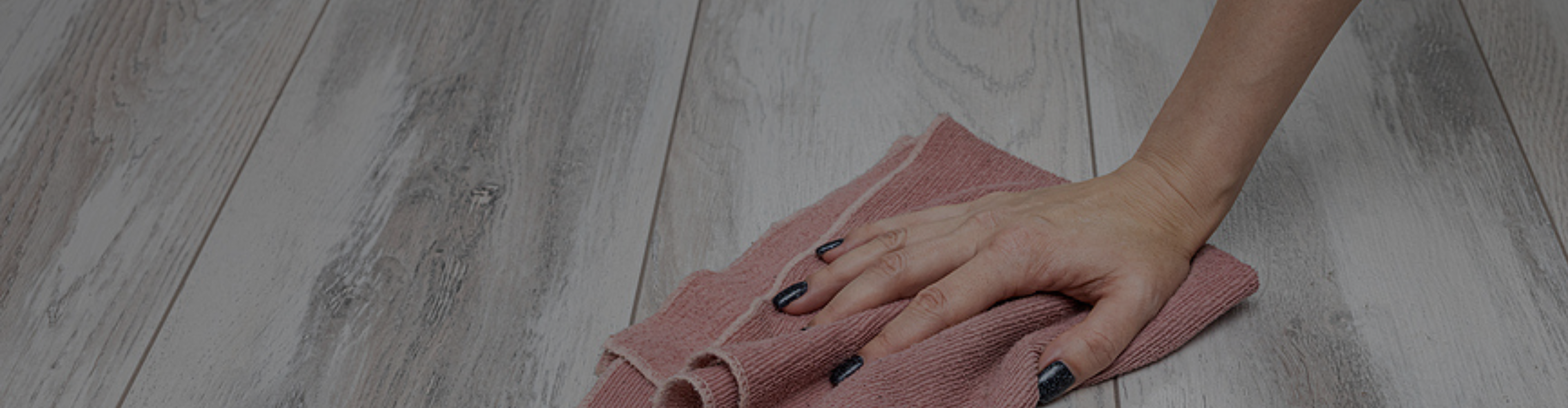 Laminate flooring samples. 